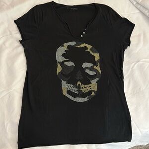 Zadig & Voltaire Sugar Skull T-Shirt